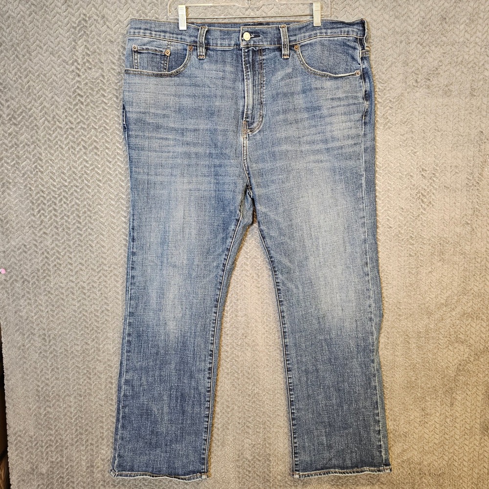 Lucky Brand 181 Relaxed Straight Mens Blue Medium‎ Wash Stretch Jeans 40x32